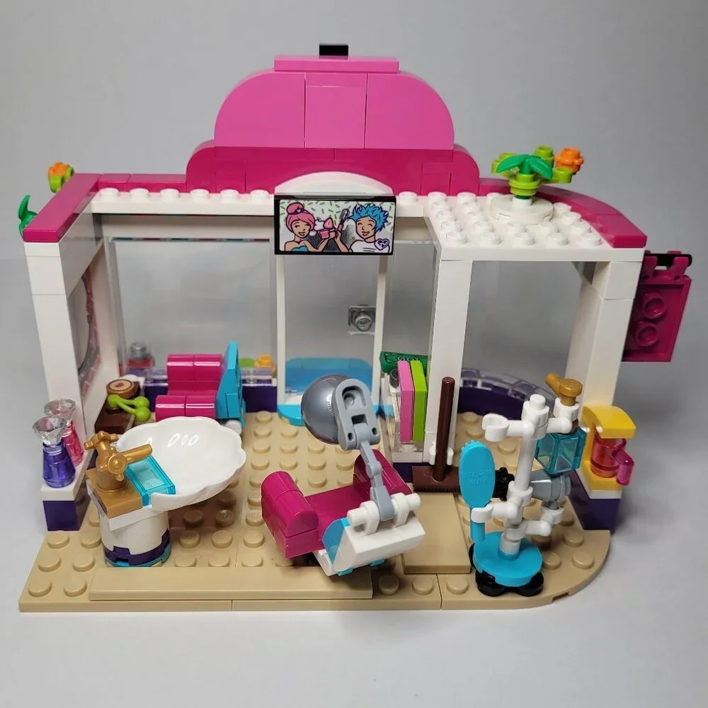 LEGO Friends Heartlake City Hair Salon Set 41391 INCOMPLETE MISSING PIECES
